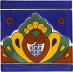 Blue Shell Talavera Mexican Tile