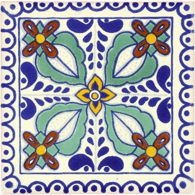 Zamora Talavera Mexican Tile