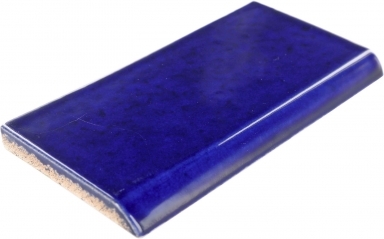 Surface Bullnose: Cobalt Blue - Talavera Mexican Tile