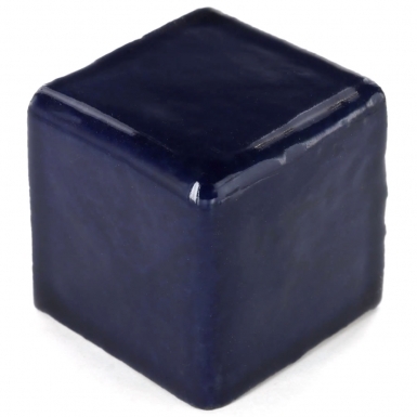 2" x 2" x 2" V-Cap Corner: Cobalt Blue - Talavera Mexican Tile