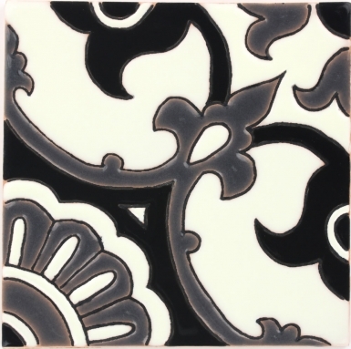 Avidan Black & Gray 1 Gloss Santa Barbara Ceramic Tile