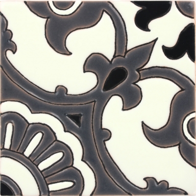 Avidan Black & Gray 3 Gloss Santa Barbara Ceramic Tile