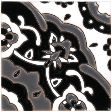 Santa Barbara Black & Gray Gloss Santa Barbara Ceramic Tile