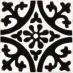 La Quinta Black & White 2 Gloss Santa Barbara Ceramic Tile