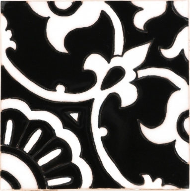 Avidan Black & White 2 Gloss Santa Barbara Ceramic Tile