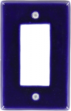 Cobalt Blue Decora - Talavera Switchplate