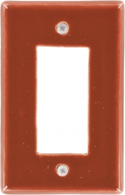 Rust Decora - Talavera Switchplate