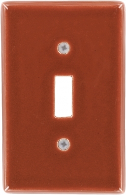 Rust Single - Talavera Switchplate