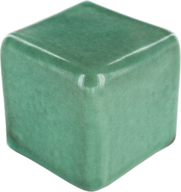 2" x 2" x 2" V-Cap Corner: Light Green - Terra Nova Mediterraneo Ceramic Tile