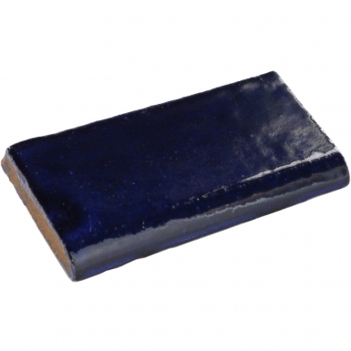 Surface Bullnose: Navy Blue Gloss - Siena Ceramic Tile