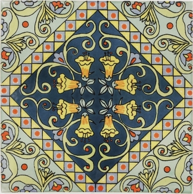 8.25" x 8.25" Triana - Sevilla Ceramic Floor Tile
