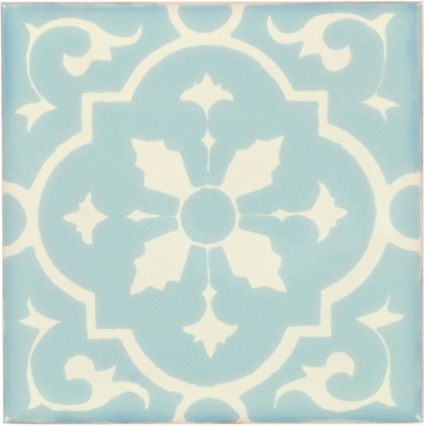 Amria White & Pearl Aqua Dolcer Ceramic Tile
