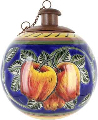 Fruits Ceramic Table Torch with Copper Top