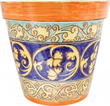 Amaya Orange - Medium Ceramic Planter