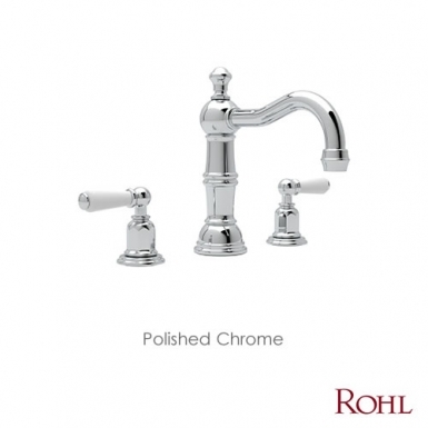 ROHL Perrin & Rowe Edwardian Column Spout Widespread Lavatory Faucet