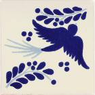 4.25 x 4.25 Blue Dove - Talavera Mexican Tile