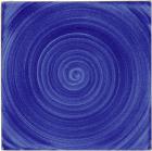 Swirling Blue Talavera Mexican Tile