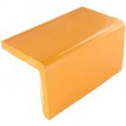 2 x 2 x 4.25 V-Cap: Tangerine Yellow - Talavera Mexican Tile