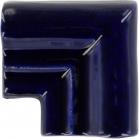 2.625 Chair Rail Corner: Cobalt Blue - Talavera Mexican Tile