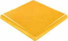 4.25 x 4.25 Double Surface Bullnose: Gold Yellow - Talavera Mexican Tile