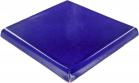 4.25 x 4.25 Double Surface Bullnose: Cobalt Blue - Talavera Mexican Tile