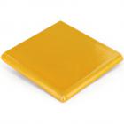 4.25 x 4.25 Double Surface Bullnose: Tangerine Yellow - Talavera Mexican Tile