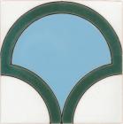 Bell Turquoise Gloss Santa Barbara Ceramic Tile