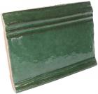 4.25 x 5.75 Emerald Gloss Base Molding - Tierra High Fired Glazed Field Tile