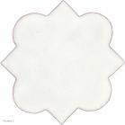 4.625 x 4.625 Ivory Gloss Mudejar 2 - Tierra High Fired Glazed Field Tile