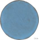6 x 6 Turquoise Gloss Circle - Tierra High Fired Glazed Field Tile