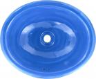 Swirling Turquoise - Oval Drop In Bathroom Sink