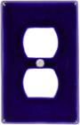 Cobalt Blue Outlet - Talavera Switchplate