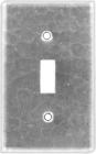 Brushed Nickel Single Toggle - Copper Switchplate
