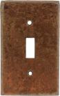 Natural Single Toggle - Copper Switchplate