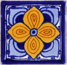 2x2 Flor Sevillana Terra Nova Mediterraneo Ceramic Tile by Size