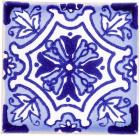 2x2 Salermo 1 Terra Nova Mediterraneo Ceramic Tile by Size