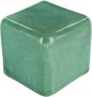 2 x 2 x 2 V-Cap Corner: Light Green - Terra Nova Mediterraneo Ceramic Tile