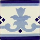 8.25 x 8.25 Pontevedra 4 Border - Sevilla Ceramic Floor Tile