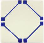 Lucania Blue Talavera Mexican Tile