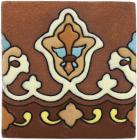 Andalucia Border - Tierra High Fired Decorative Tile